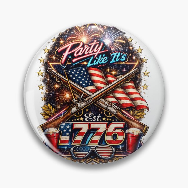 Artikelvorschau, Party wie es ist 1776 entworfen und verkauft von TNT-Apparel.