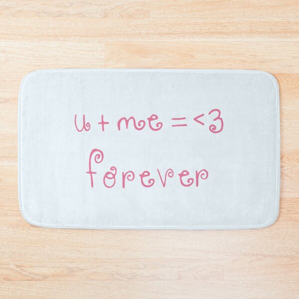Item preview, u + me = <3 forever you seem pretty sad for a girl so in love by olivia rodrigo or3 designed and sold by Kyna Arts.