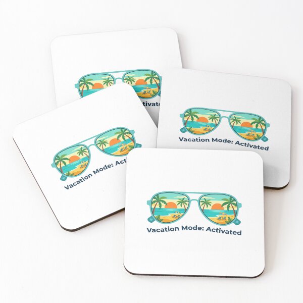 Item preview, Vacation Mode Activated Sunglasses designed and sold by AndreaCCastro.