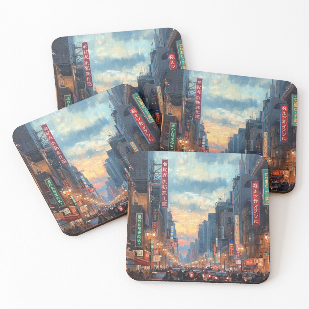 Item preview, Coasters (Set of 4) designed and sold by Ricewantstea.