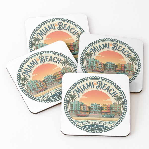 Item preview, Vintage Florida Sunshine State Miami Beach Travel Souvenir Emblem designed and sold by EverBranz-stor.
