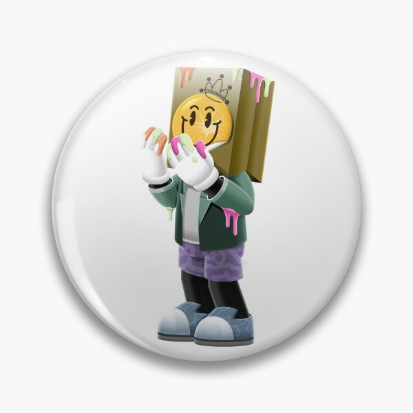 Item preview, Trendy Cartoon Character With Paper Bag Head designed and sold by Lexkon Liu's art.