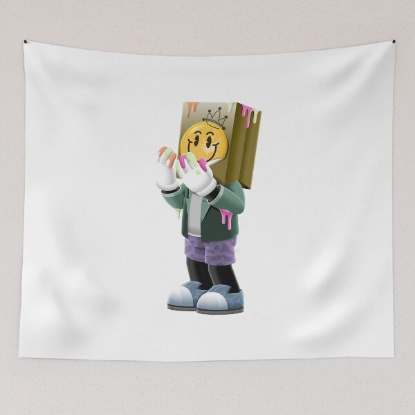 Item preview, Trendy Cartoon Character With Paper Bag Head designed and sold by Lexkon Liu's art.