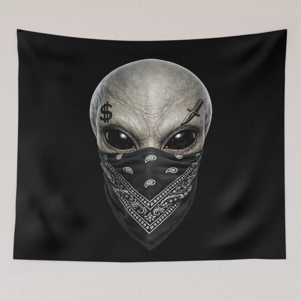 Item preview, Alien Gangster  designed and sold by CashCrow.