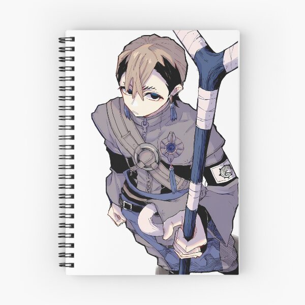 Item preview, Zanka Nijiku Gachiakuta Quiet Blue Gray Character Portrait designed and sold by Spraykart.
