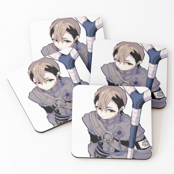 Item preview, Zanka Nijiku Gachiakuta Quiet Blue Gray Character Portrait designed and sold by Spraykart.