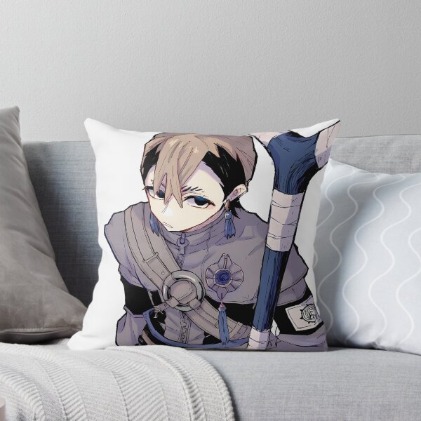Item preview, Zanka Nijiku Gachiakuta Quiet Blue Gray Character Portrait designed and sold by Spraykart.