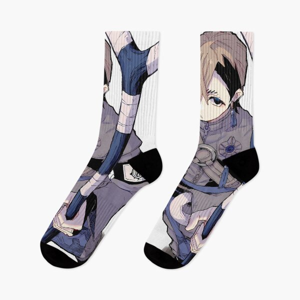 Item preview, Zanka Nijiku Gachiakuta Quiet Blue Gray Character Portrait designed and sold by Spraykart.