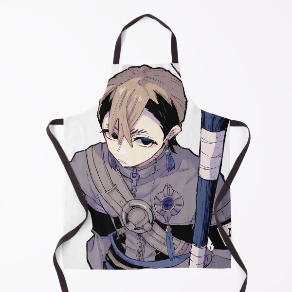 Item preview, Zanka Nijiku Gachiakuta Quiet Blue Gray Character Portrait designed and sold by Spraykart.