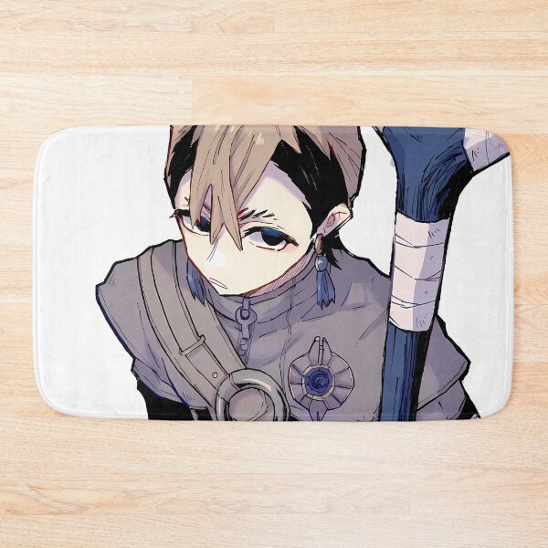 Item preview, Zanka Nijiku Gachiakuta Quiet Blue Gray Character Portrait designed and sold by Spraykart.