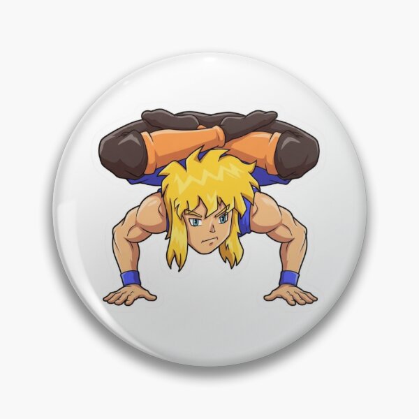 Item preview, Hyoga Saint Seiya Does Yoga Sticker designed and sold by deniro1.