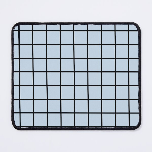 Item preview, Minimalist Pastel Blue Grid Phone Case for Girls | Aesthetic Soft Blue Checkered Journal for Students | Light Blue Grid Pattern Blanket for Mom | Blue Checkerboard Tote Bag for Teachers designed and sold by VivaFy.