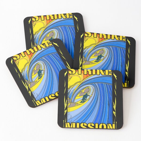Item preview, Strike Mission Surfing Wave Graphic Ascent designed and sold by ACIDO-BASICO.