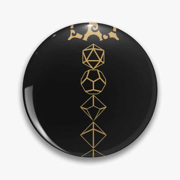 Item preview, Ornate Weapon and Geometric Dice Stack Art designed and sold by ACIDO-BASICO.
