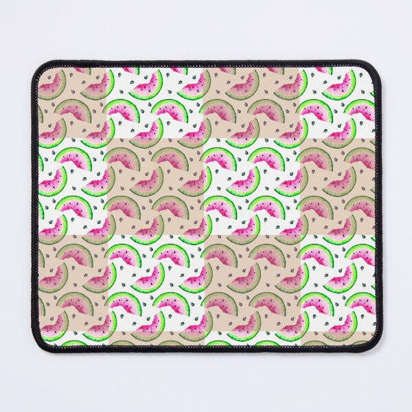 Item preview, Watercolor Watermelon Slices Seamless Pattern designed and sold by shazdesign24.