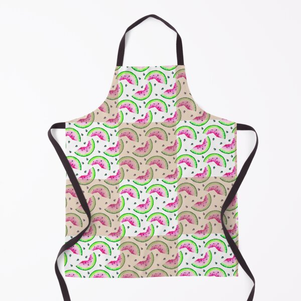 Item preview, Watercolor Watermelon Slices Seamless Pattern designed and sold by shazdesign24.
