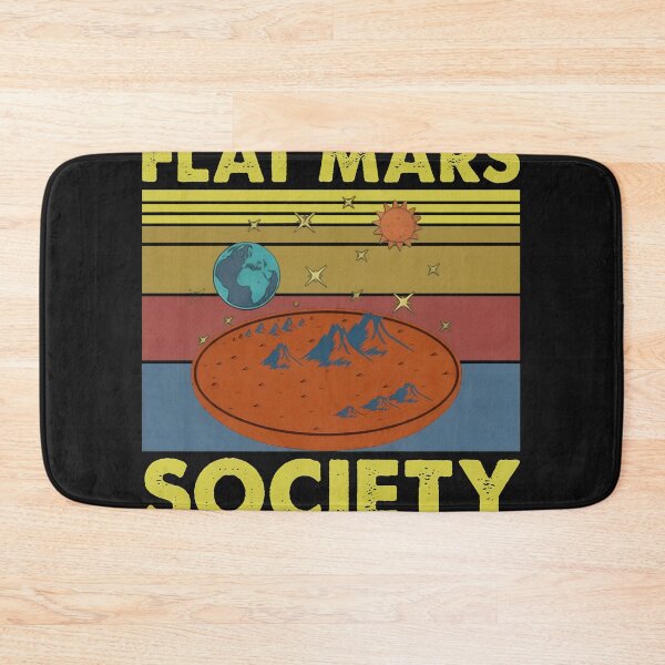 Item preview, Flat Planet Humor Retro Graphic Wearable designed and sold by ACIDO-BASICO.