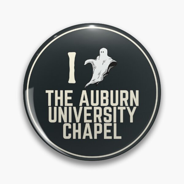 Item preview, I Love Auburn University Chapel Haunted Souvenir Bumper Sticker designed and sold by GhostlyWorld.