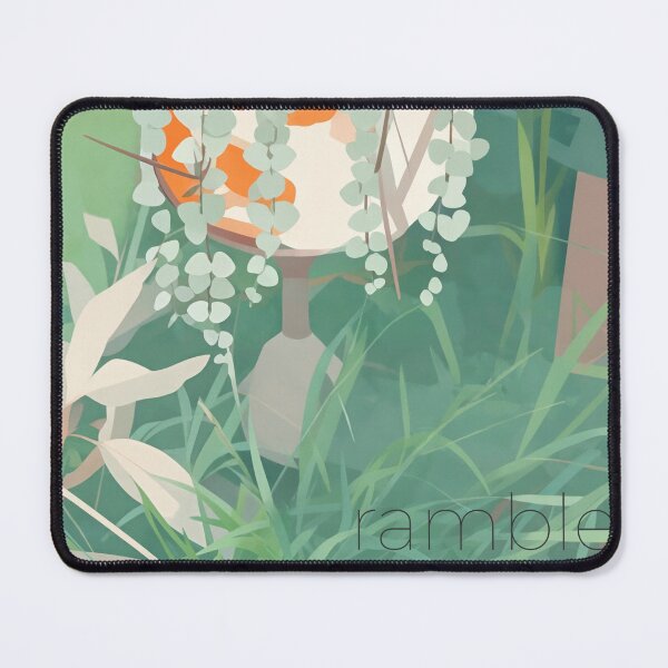 Item preview, Rambling cottage garden, chain-of-hearts designed and sold by WildLadyWood.