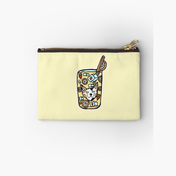 Item preview, Cute Calico Cat Lemonade┃Kawaii Summer Drink Sticker designed and sold by Cherry Prism Designs.