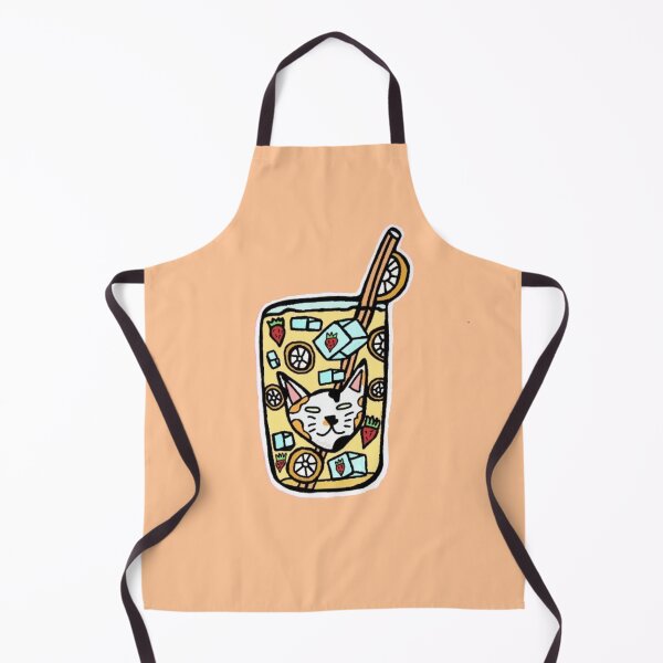Item preview, Cute Calico Cat Lemonade┃Kawaii Summer Drink Sticker designed and sold by Cherry Prism Designs.