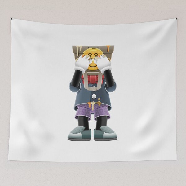 Item preview, Shy Cartoon Character Covering Face With Hands designed and sold by Lexkon Liu's art.
