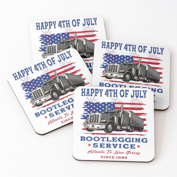 Item preview, HAPPY 4TH OF JULY BOOTLEGGING SERVICE Atlanta To New Jersey SINCE 1998 designed and sold by DakirooStudio.