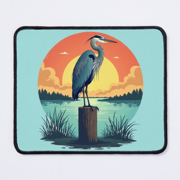 Item preview, Florida Heron Sunset Paradise designed and sold by piketo.