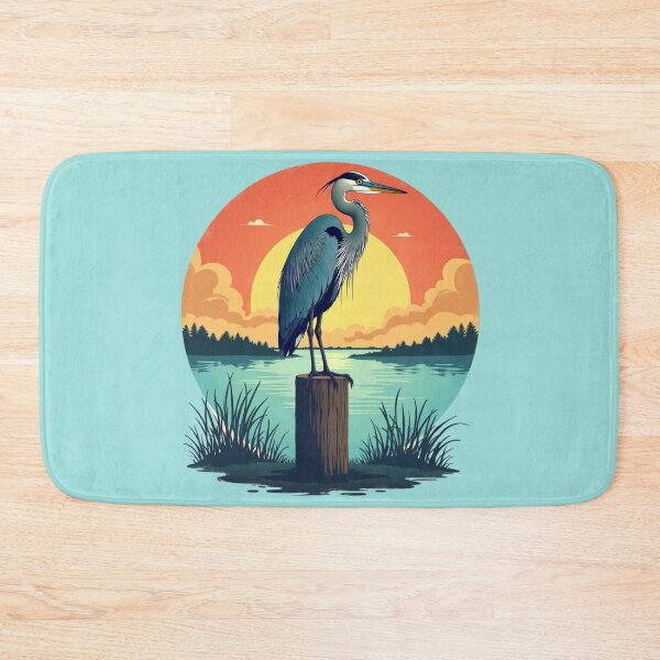 Item preview, Florida Heron Sunset Paradise designed and sold by piketo.