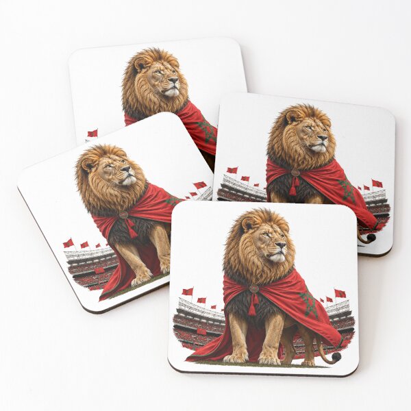 Item preview, Moroccan Lion of Football Glory | Atlas Lion Stadium Design designed and sold by Shadryx.