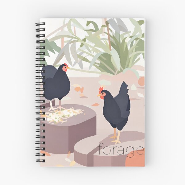 Item preview, Foraging hens designed and sold by WildLadyWood.