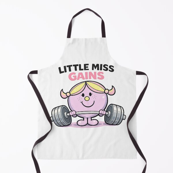 Item preview, Little Miss Gains Funny Gym Weightlifting Female Fitness designed and sold by Digistore1221.