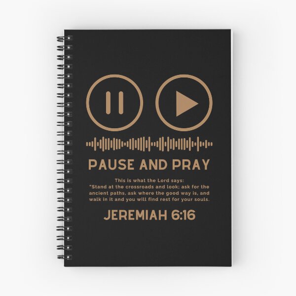 Item preview, Pause and Pray - Christian Quotes - Pink Design designed and sold by MoriaStore.