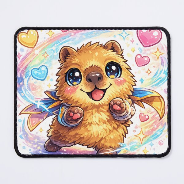 Item preview, Chibi Capybara Cute Rainbow Kawaii Vibes designed and sold by NovaMoodCo.