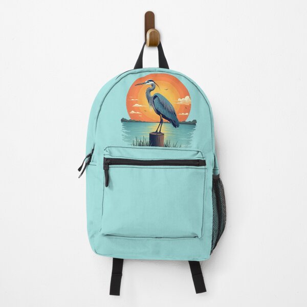 Item preview, Tropical Florida Heron Sunset Paradise designed and sold by piketo.