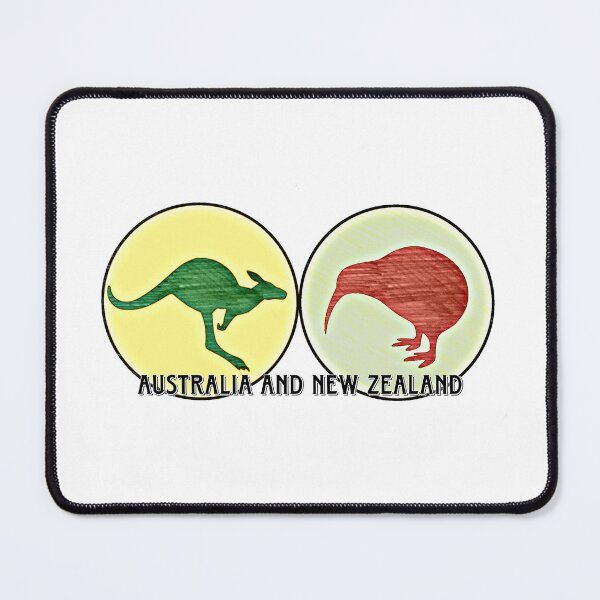 Item preview, Oz NZ, Australia New Zealand ANZAC Roo Kiwi designed and sold by Kangaroo Sun.