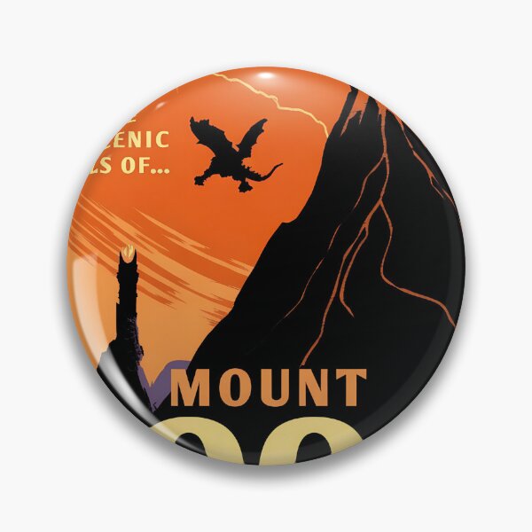 Item preview, Erupting Volcano Destination Stylized  designed and sold by BRINGWELL.