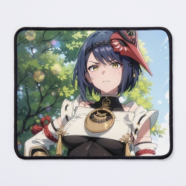 Item preview, Kujou Sara Genshin Impact Sunny Tengu Garden designed and sold by SuperTeamCanada.