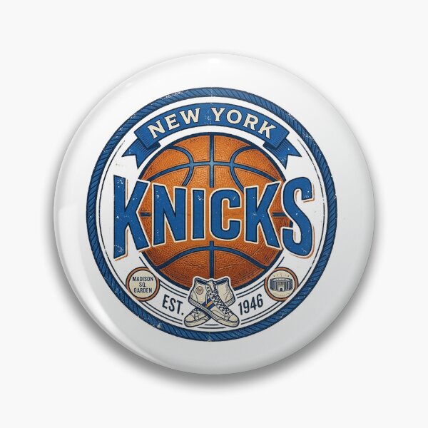 Item preview, New York Knicks Basketball Est 1946 designed and sold by Clarence & Alabama Designs.