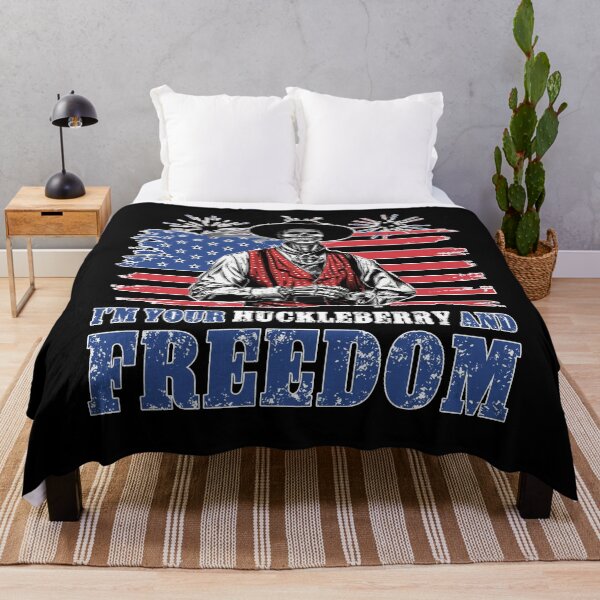 Item preview, Vintage 4th of July Tombstone Movie I'm Your Huckleberry and Freedom designed and sold by DakirooStudio.