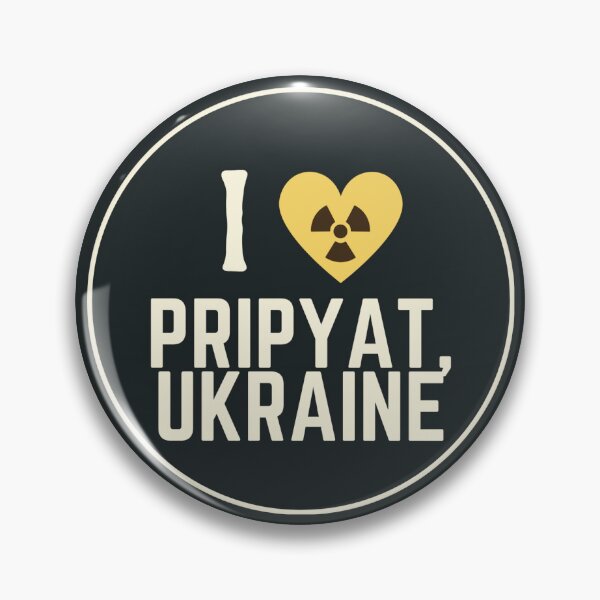 Item preview, I Love Pripyat, Ukraine Souvenir Bumper Sticker designed and sold by GhostlyWorld.