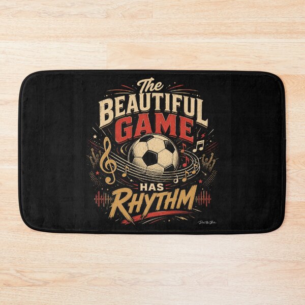 Item preview, The Beautiful Game Has Rhythm designed and sold by MySheetMusicArt.