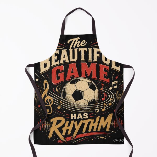 Item preview, The Beautiful Game Has Rhythm designed and sold by MySheetMusicArt.