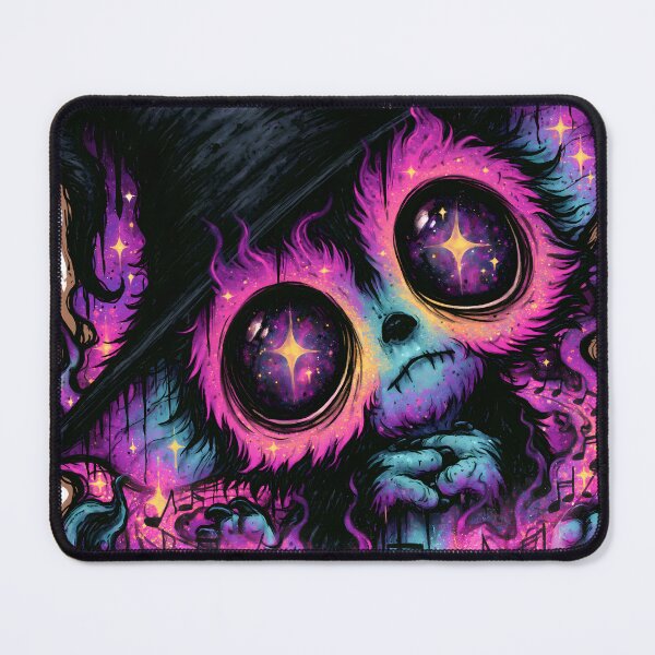 Item preview, Space Witch’s Glowing Psychedelic Familiar designed and sold by DonaldWaltersxx.
