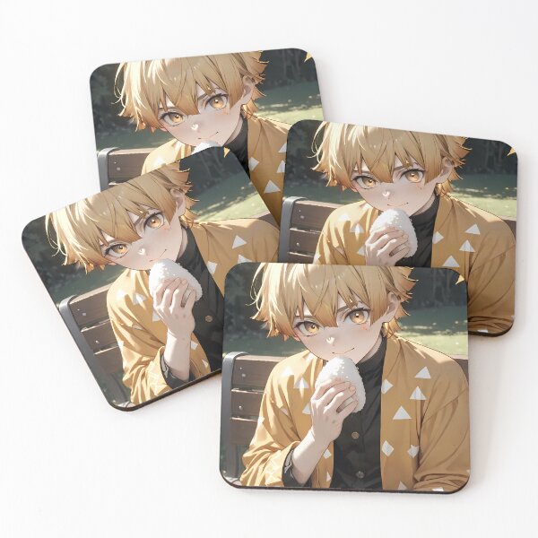 Item preview, Zenitsu Agatsuma kimetsu no yaiba Acogedor parque bola de arroz designed and sold by SuperTeamCanada.