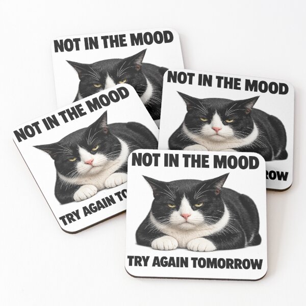 Item preview, I Have Feelings Tuxedo Cat designed and sold by HippyRikky.