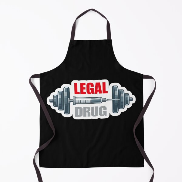 Item preview, Legal Drug Funny Gym Barbell Bodybuilding Weightlifting designed and sold by Digistore1221.