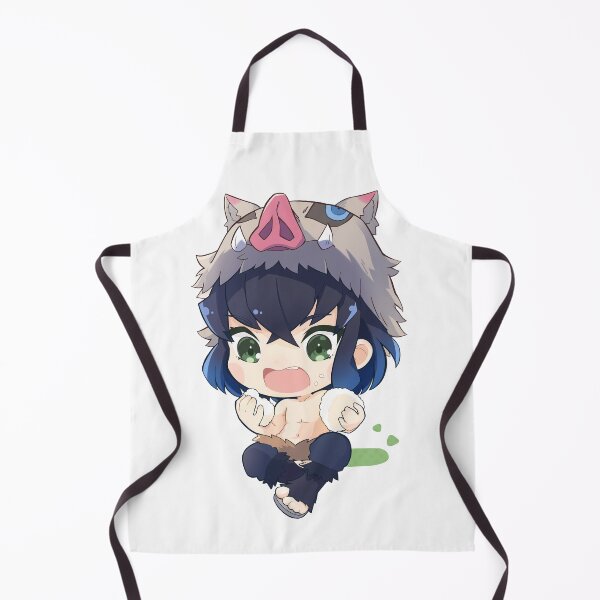 Item preview, Inosuke Hashibira Demon Slayer Chibi Kawaii Boar Hood designed and sold by SuperTeamCanada.