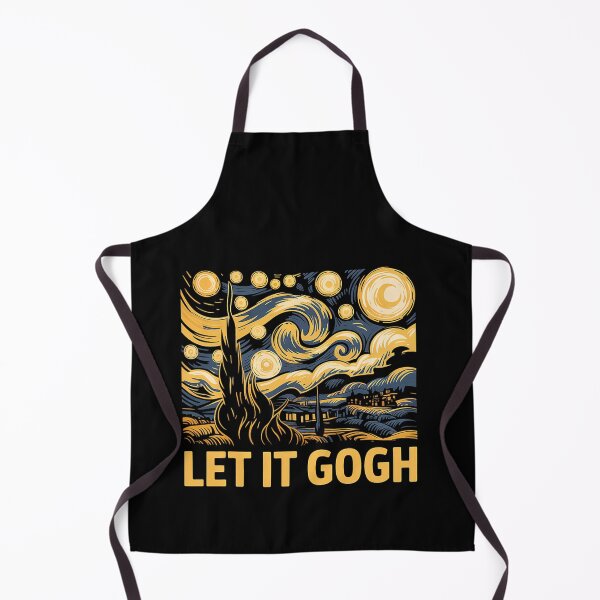 Item preview, Let It Gogh Funny Vincent Van Gogh Starry Night designed and sold by Littermin.