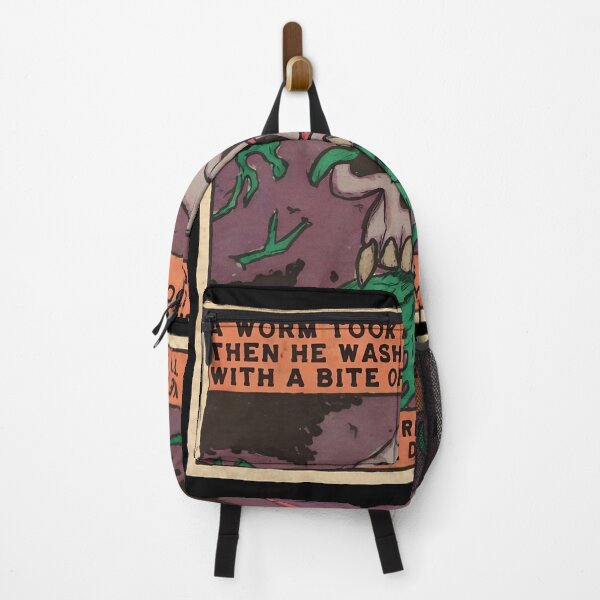 Item preview, Worm Skull Comic Macabre Quote Retro designed and sold by Arrivashop.